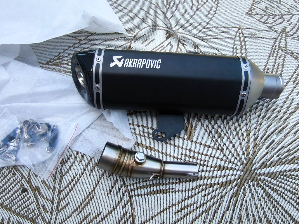 échappement Akrapovic Forza 350, Enlèvement, Neuf