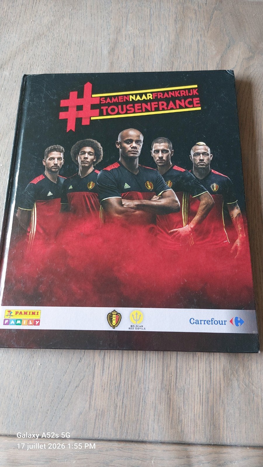 Album Panini Family Diables rouges, Collections