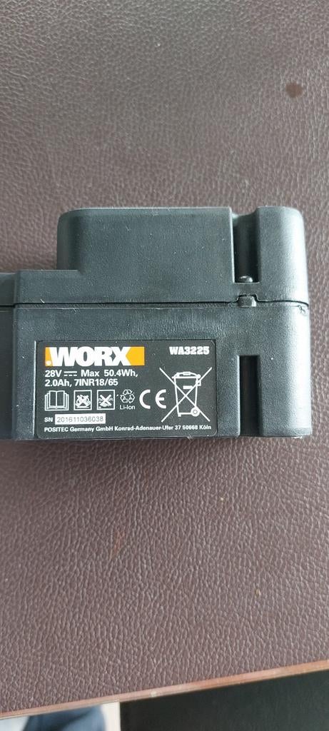 NIEUW Batterij Worx grasrobotmaaier!nooit gebruikt!, Enlèvement ou Envoi