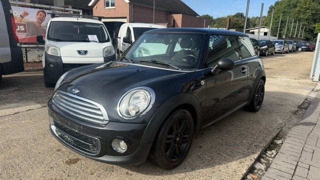 Mini 1600 Diesel Airco Leer Cruise ALU! TOP STAAT! KOOPJE!, Auto's, 4 cilinders, 1600 cc, Leder en Stof, Zwart
