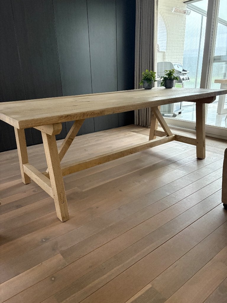 Eiken tafel nieuwstaat, Ophalen