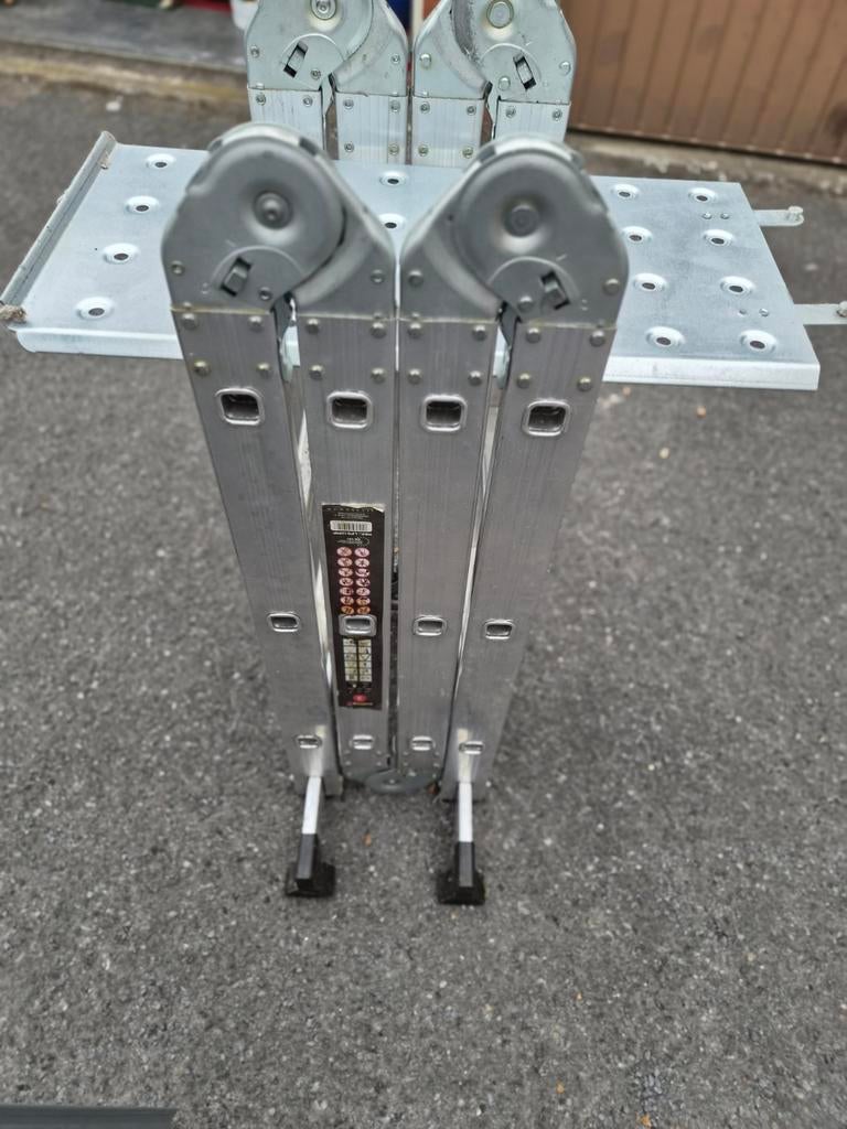 Vouwladder stelling, Doe-het-zelf en Bouw, Ladders en Trappen, Ophalen