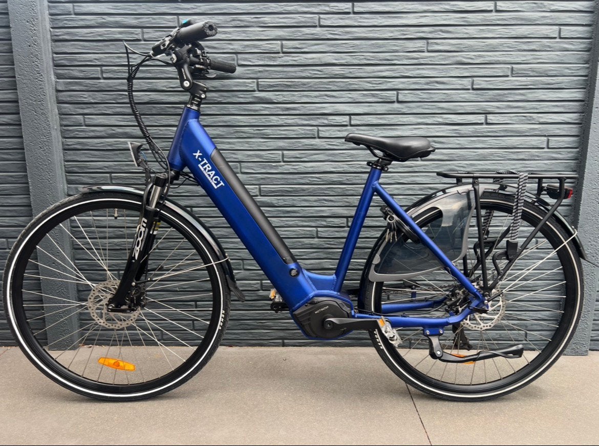 Elektrische fiets Xtract Middenmotor Zeer Goede Staat ✅, Fietsen en Brommers, Ophalen, Zo goed als nieuw