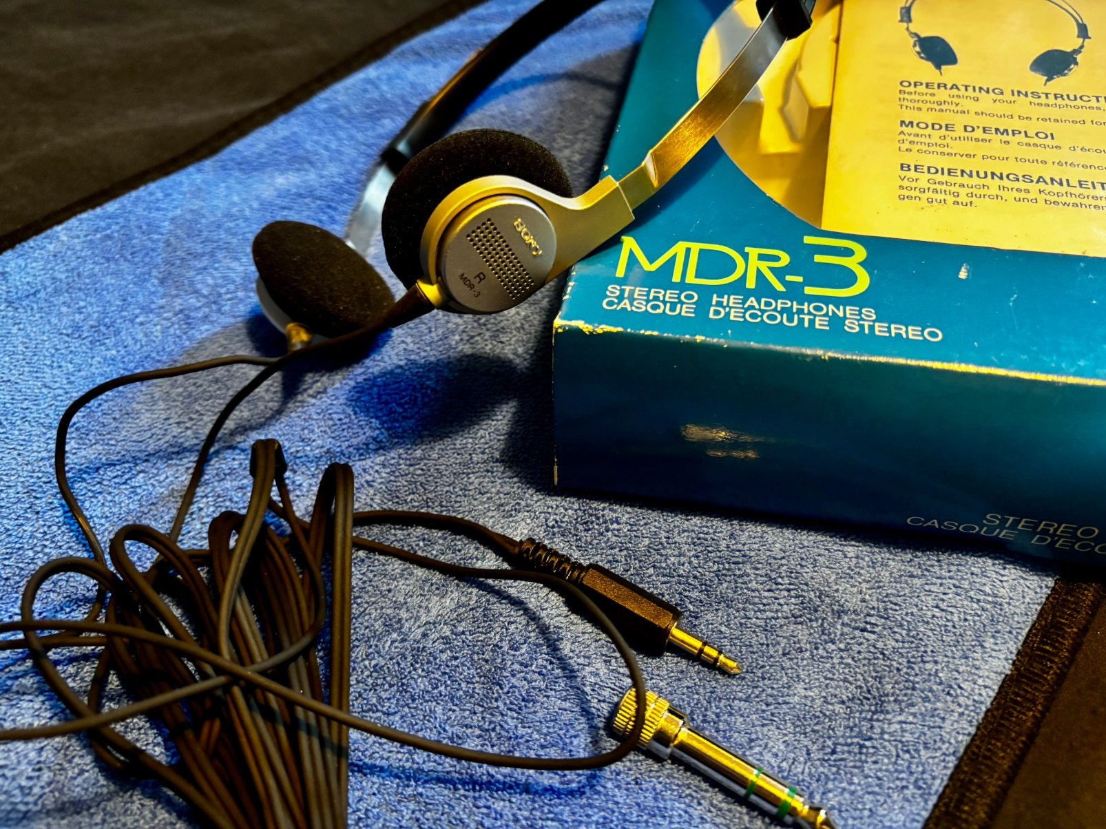 SONY MDR 3, TV, Hi-fi & Vidéo, Enlèvement ou Envoi, Comme neuf