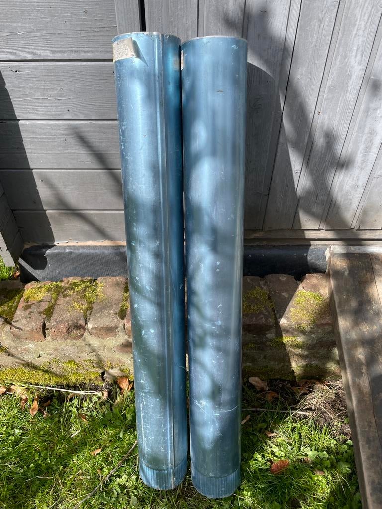 Tube Poujoulat evacuation de fumées 125 mm, Ophalen, Zo goed als nieuw, Minder dan 2 meter, 80 mm of meer