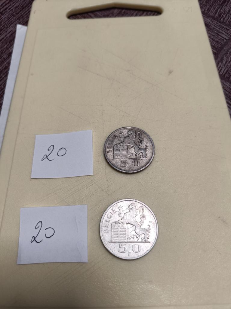 Zilver munt 5fr Boudewijn 1948, Ophalen, Zilver