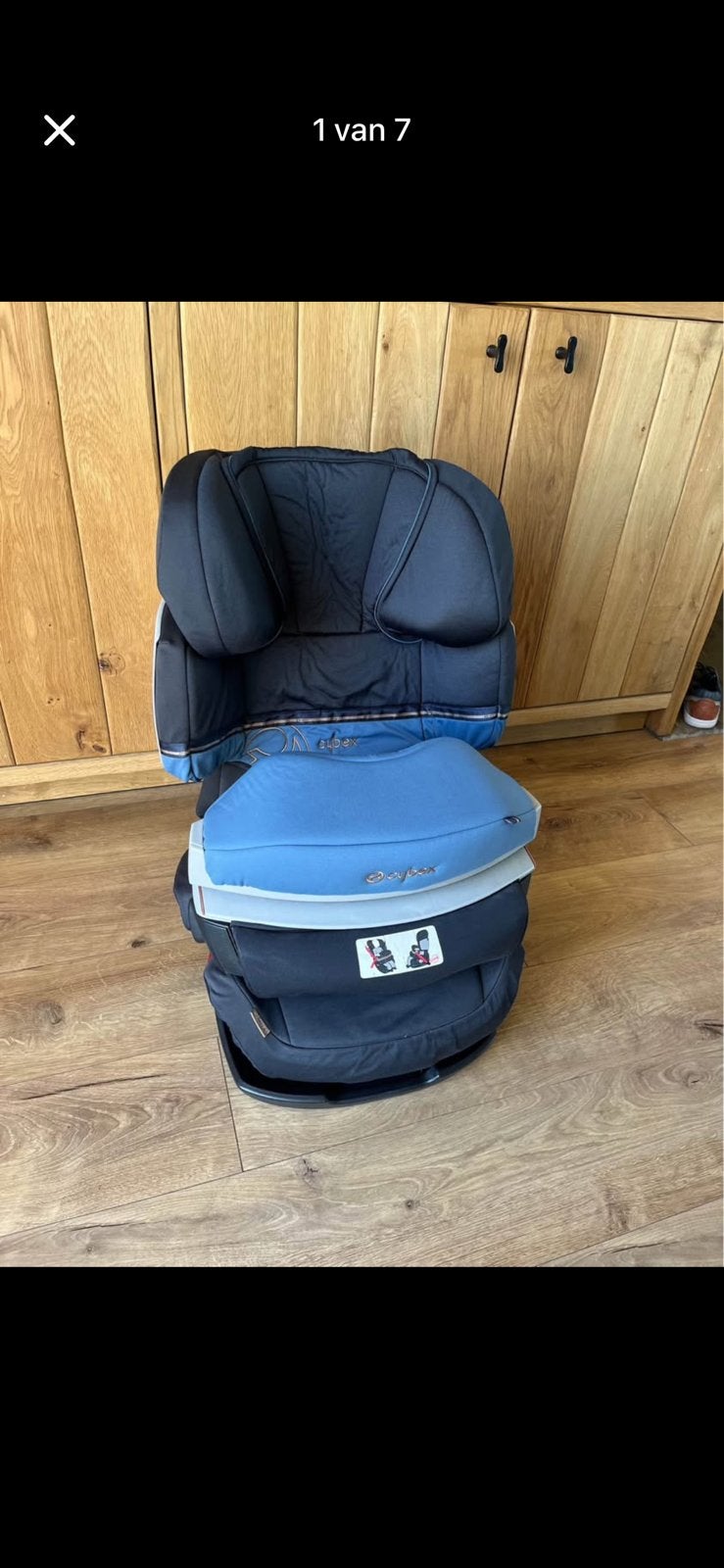 Autostoel cybex peuter kind, Verstelbare rugleuning, 9 t/m 36 kg, Ophalen, Overige merken