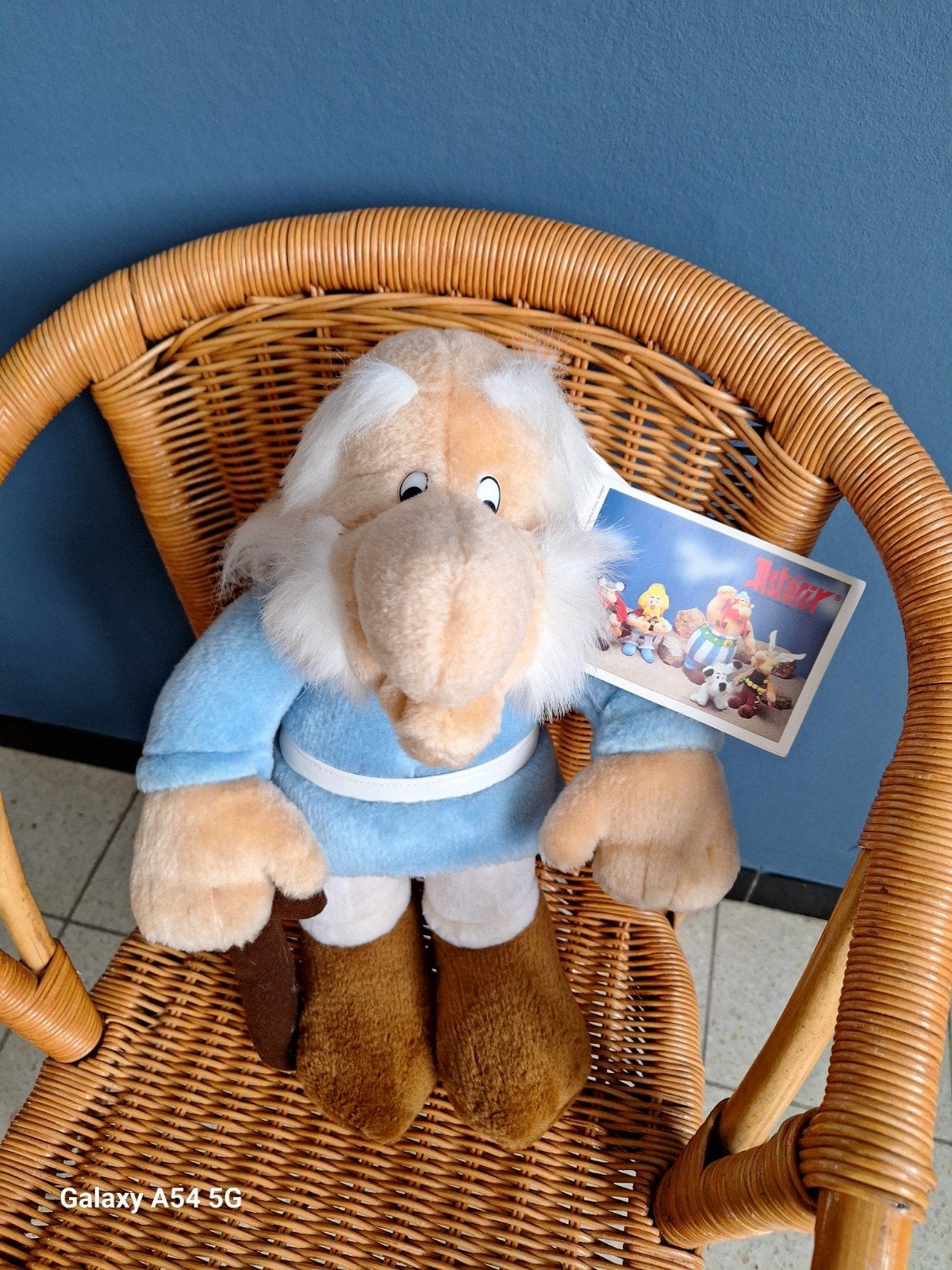 Asterix Agecanonix Rare peluche Vintage NEUVE 1994., Collections, Enlèvement ou Envoi