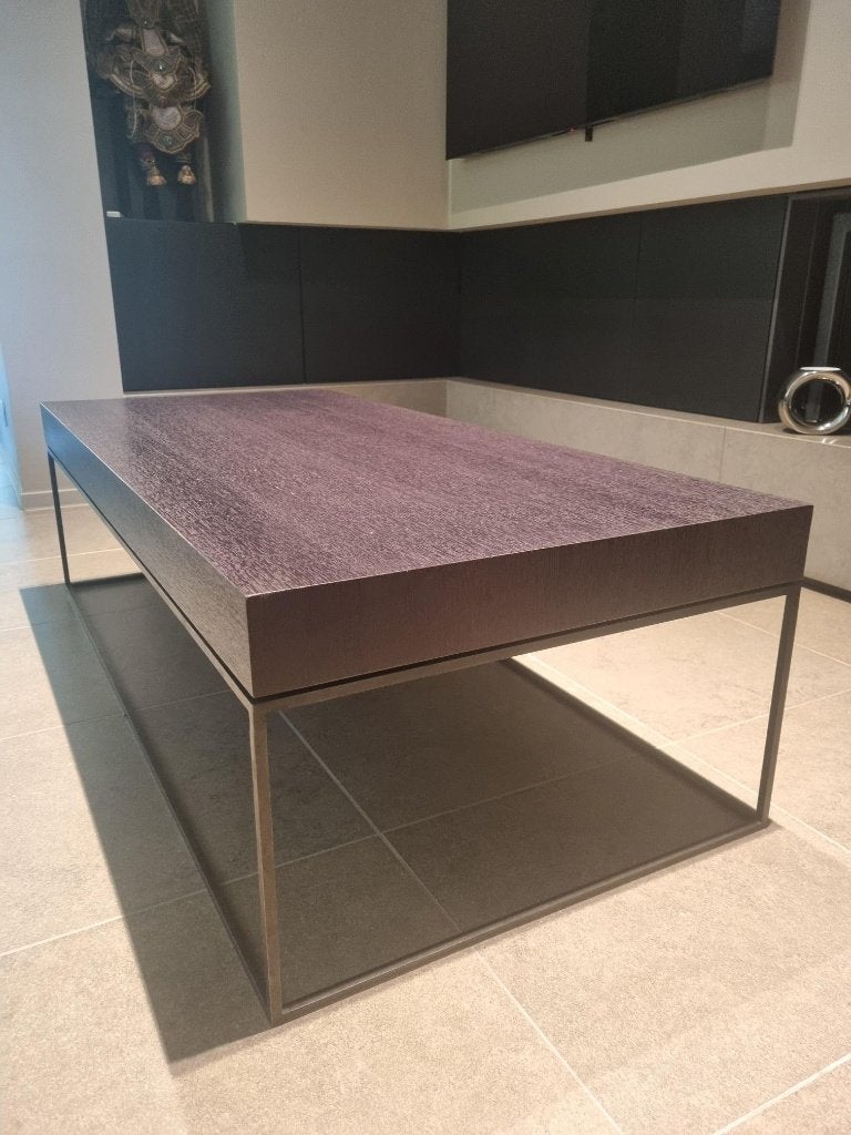 moderne salontafel 130x60x38, Huis en Inrichting, Tafels | Salontafels, Ophalen, Gebruikt