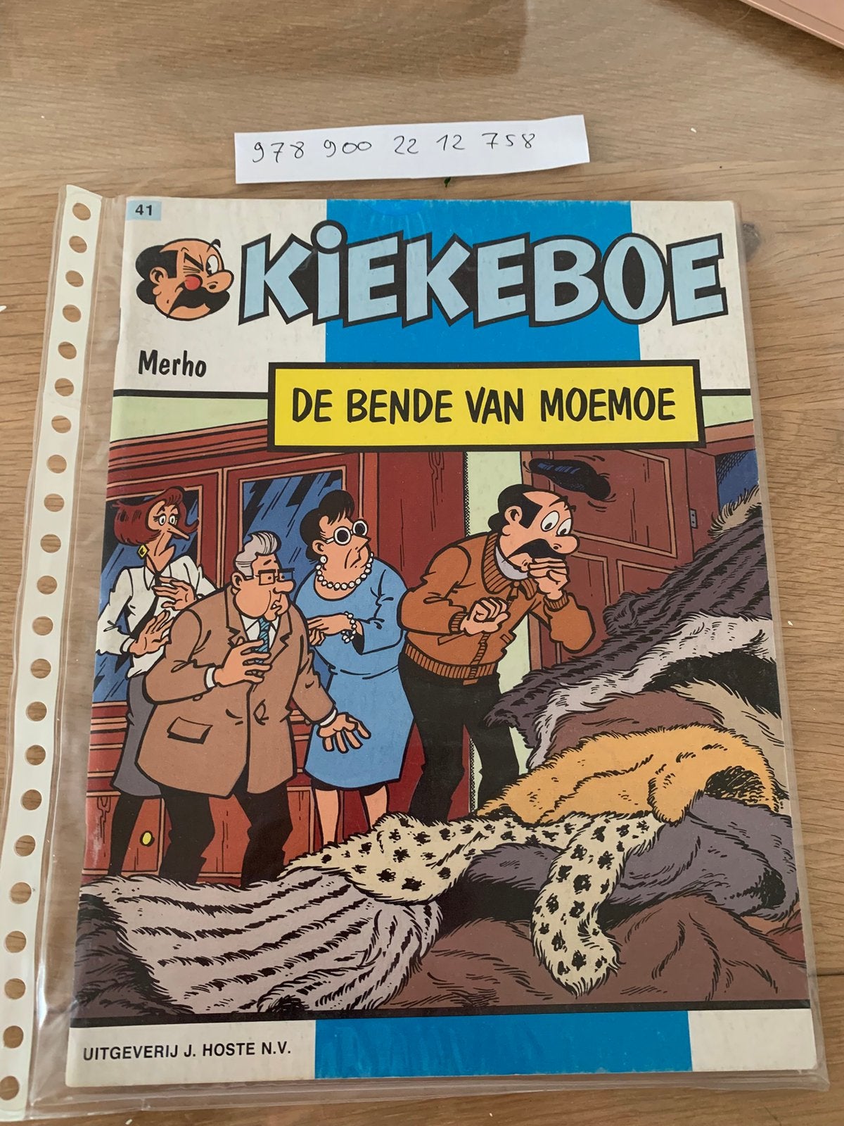 Merho - Kiekeboe - De bende van Moemoe (eerste druk), Enlèvement ou Envoi, Comme neuf