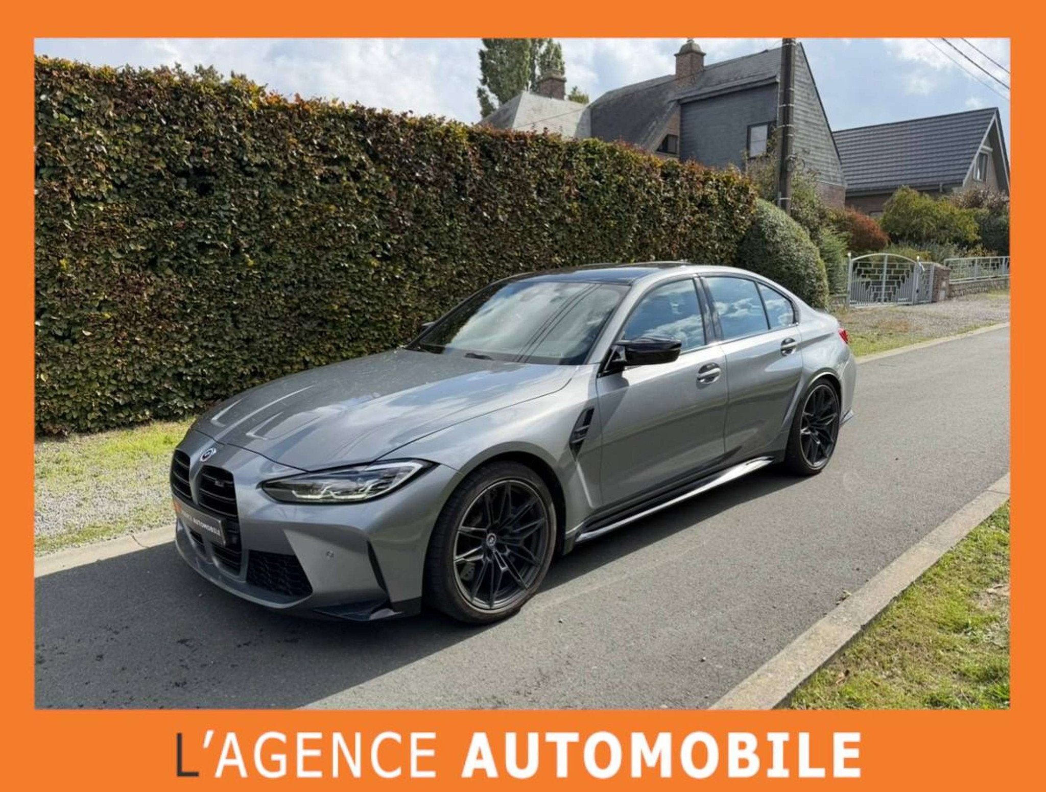 BMW M3 3.0 AS Competition OPF - GARANTIE 12M - 3a (bj 2022), Auto's, Automaat, 4 deurs, Achterwielaandrijving, 2993 cc