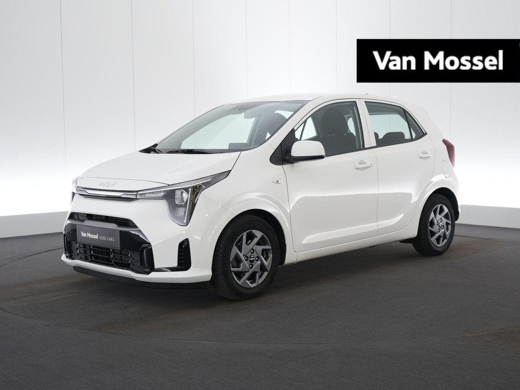 Kia Picanto 1.0 MPI 63 Pulse AMT, Auto's, Kia, Stof, Gebruikt, Zwart, 46 kW