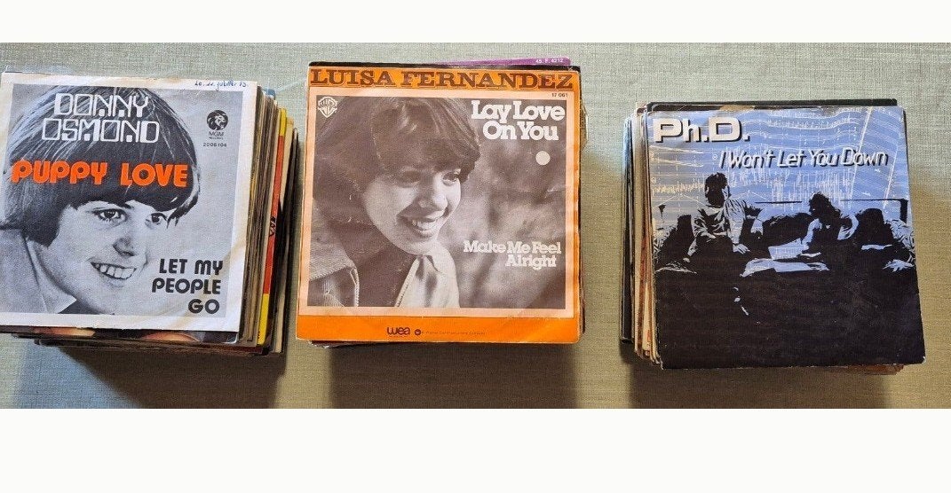 180 singles en vinyle de 7 pouces., Enlèvement ou Envoi