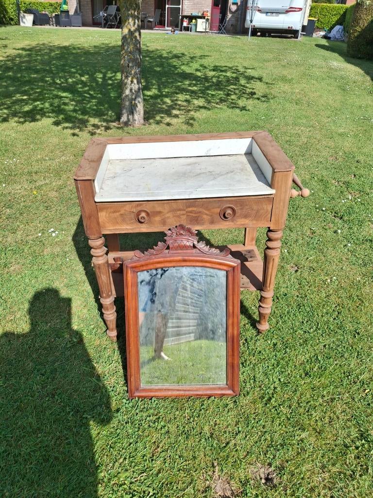 Lavabo ancien, Enlèvement
