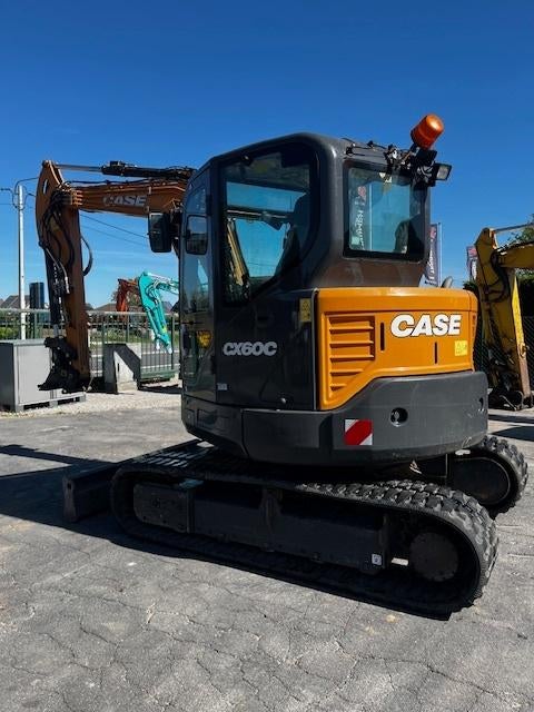 Case CX60C minigraver, Enlèvement, Excavatrice