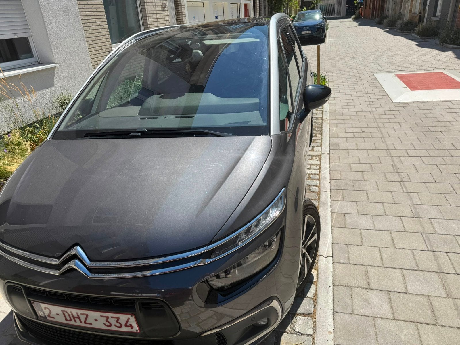 citroen C4 spacetour, Autos, Cuir, Argent ou Gris, Achat, 7 places