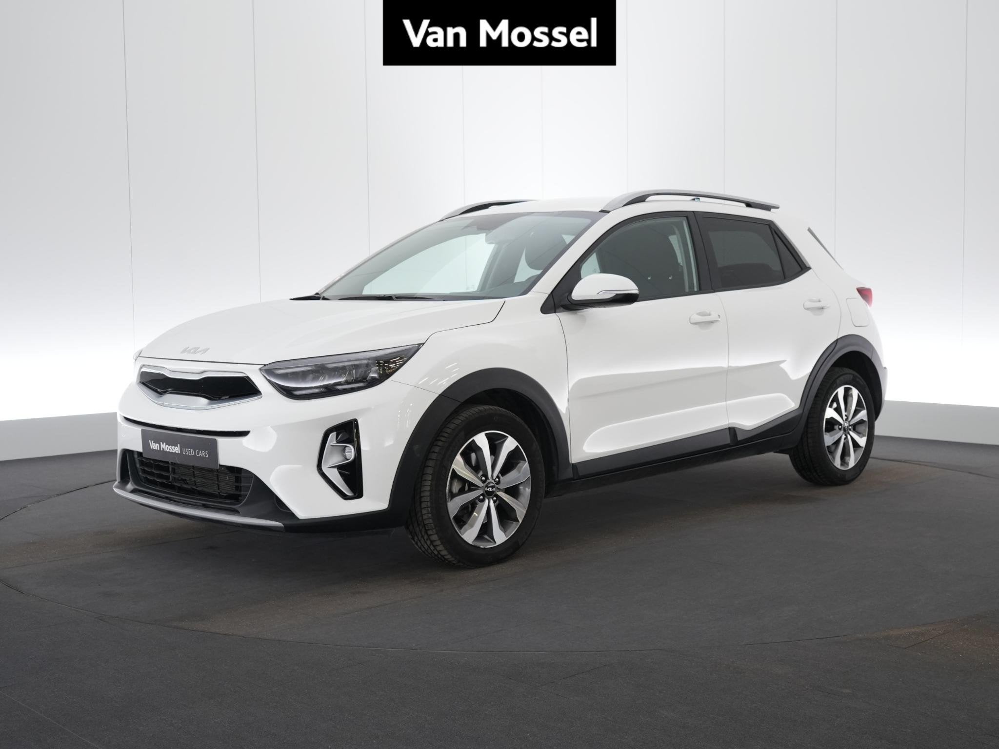 KIA Stonic 1.0 T 100 Style Edition DCT, Auto's, Dealer onderhouden, Zwart, Bedrijf, 5 zetels