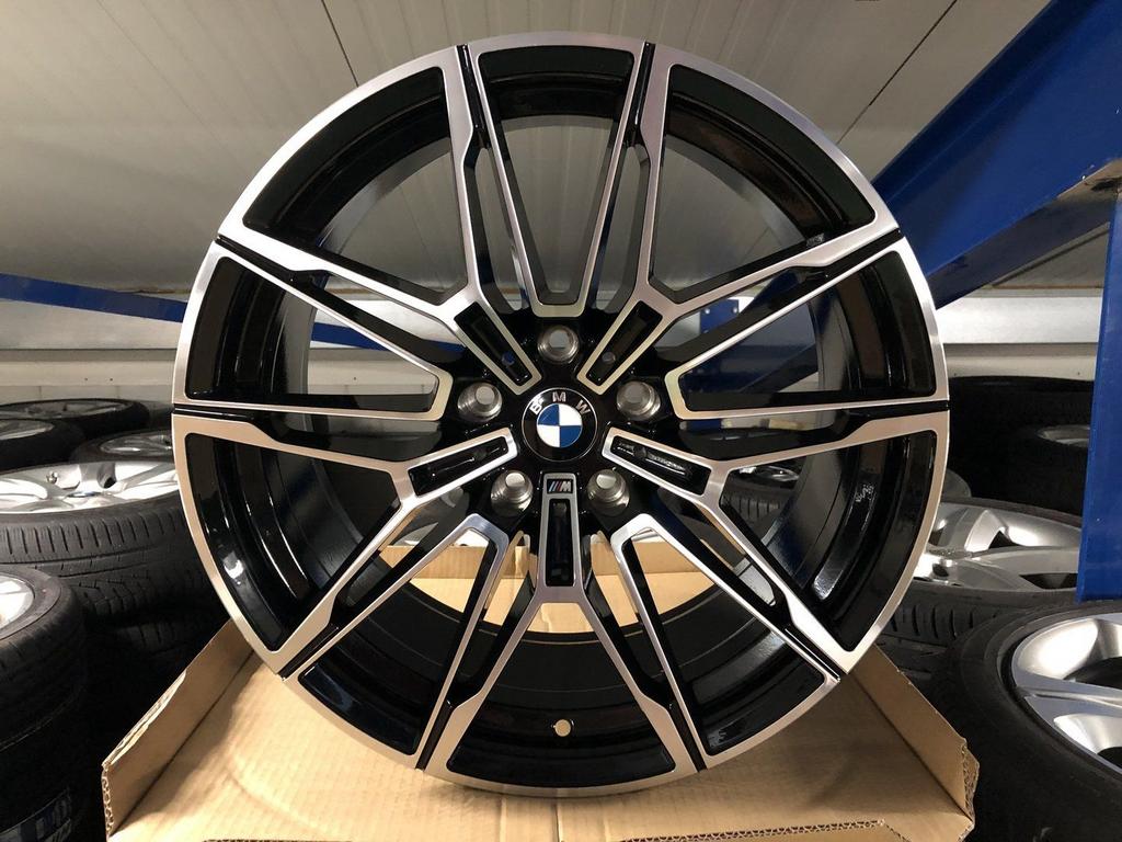 NIEUWE 18inch BMW Black 825M Style Velgen set! 5x120, -, -, Banden en Velgen, Nieuw