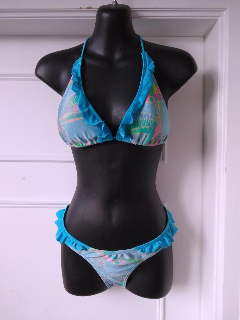 Rip Curl frivole bikini, hemelsblauw, mt S - nieuwstaat, Kleding | Dames, Blauw, Ophalen of Verzenden, Zo goed als nieuw, Rip Curl