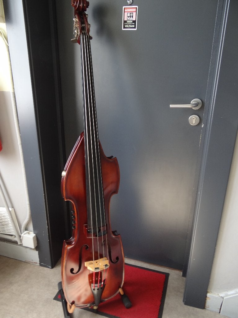 Rare Contrebasse LANDSCAPE SWB-Artist., Musique & Instruments, Enlèvement, Utilisé, Électrique, Fretless