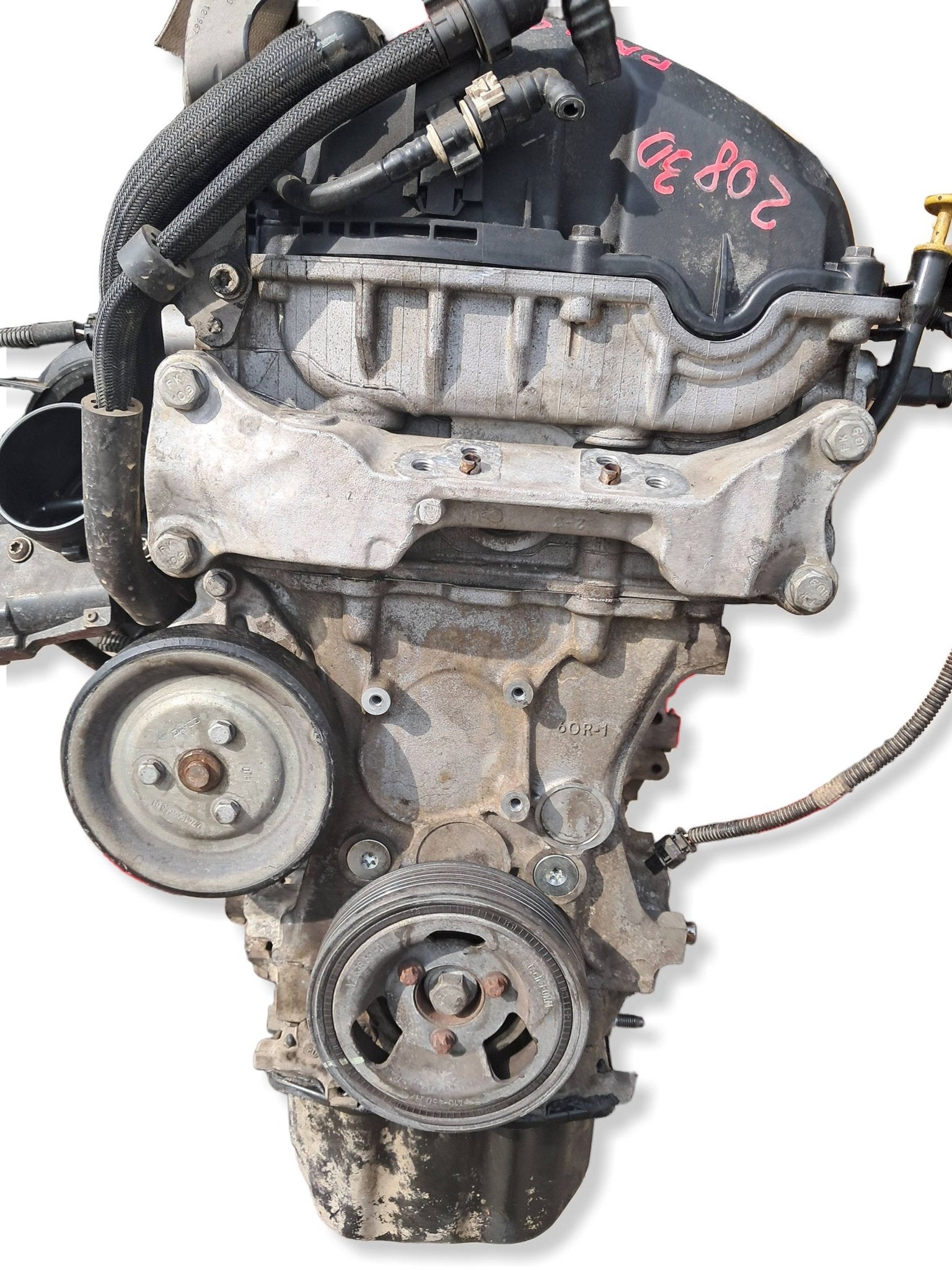 Moteur 8FN Complet 208 PEUGEOT, Envoi, Utilisé, Skoda