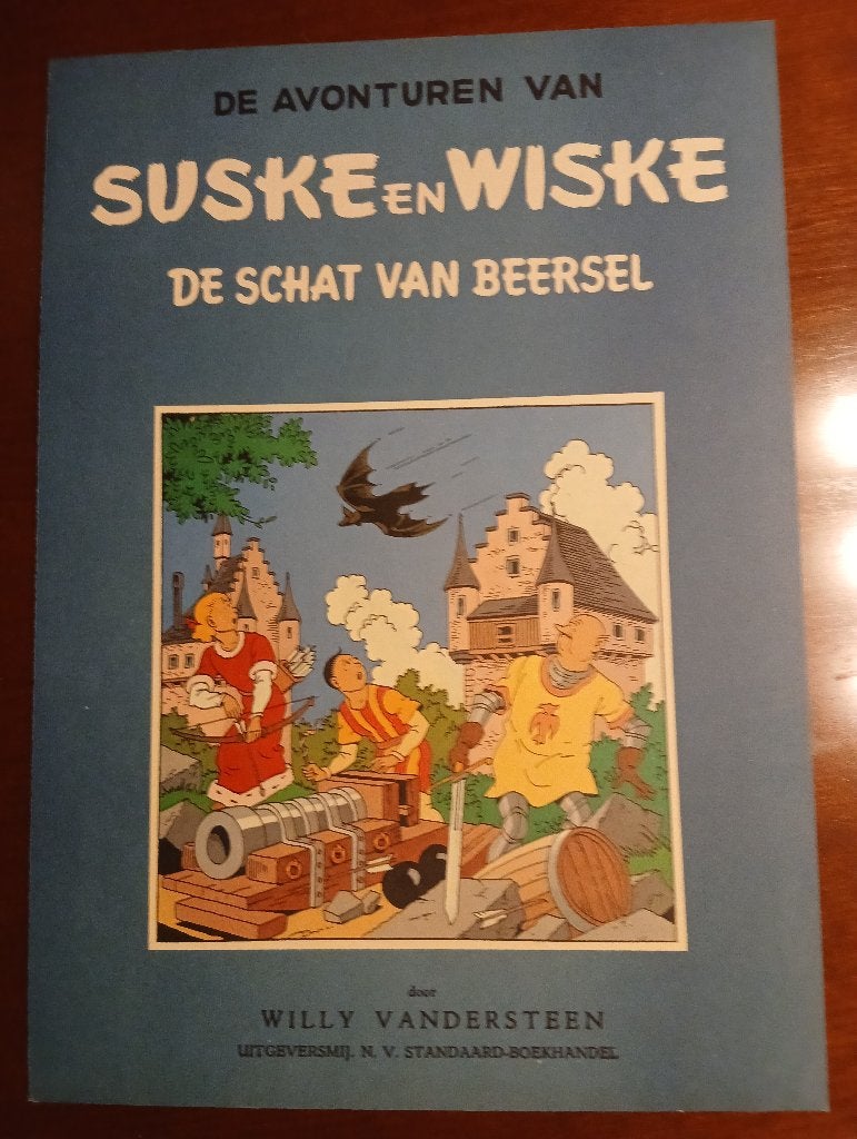 De Schat van Beersel Radzio + Scriptoria (1986), Willy Vandersteen, Eén stripboek, Nieuw, Ophalen of Verzenden