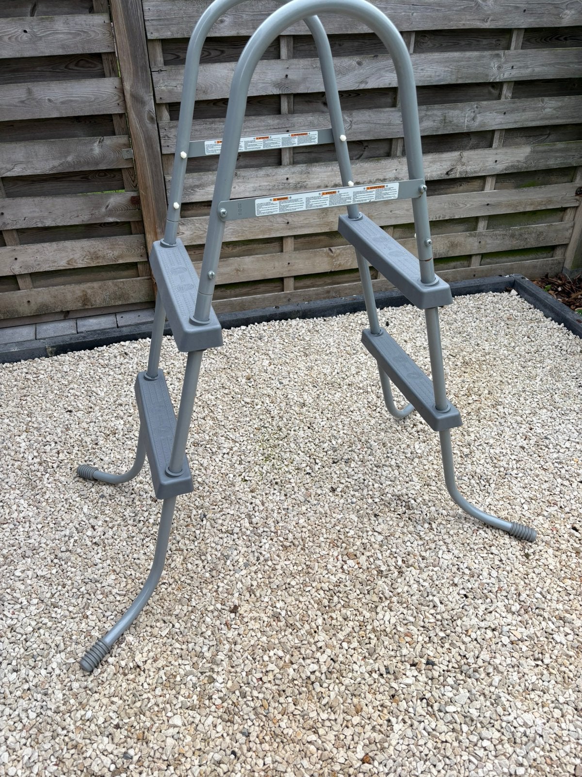 Zwembad ladder, Jardin & Terrasse, Accessoires de piscine, Enlèvement, Comme neuf, Échelle
