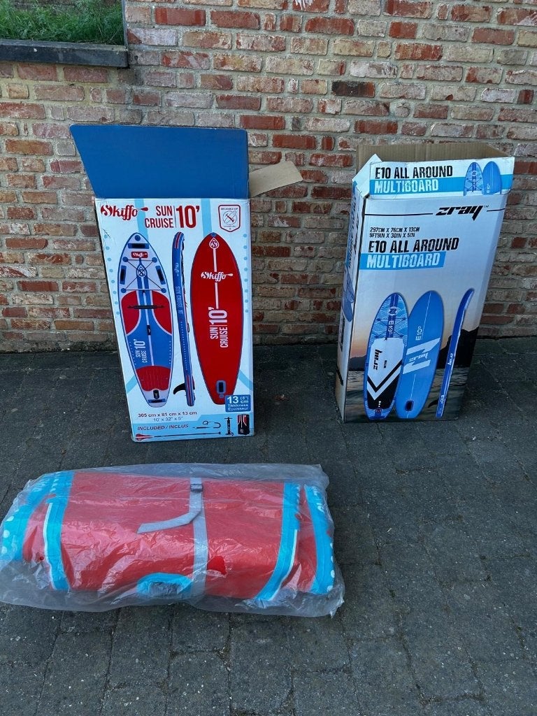 SUP Sligro & Zray, Watersport en Boten, Ophalen, Zo goed als nieuw, SUP-boards