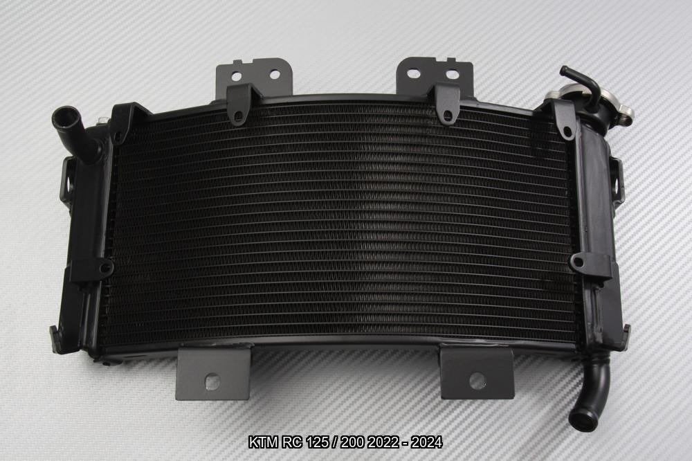 Radiateur Koeler AVDB KTM RC 125 / 200 2022 - 2024, Motoren, Ophalen of Verzenden, Nieuw