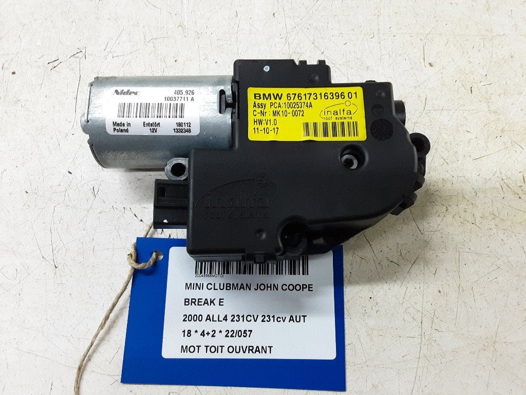 SCHUIFDAK MOTOR Mini Clubman (F54) (6761731639601), Gebruikt, Mini