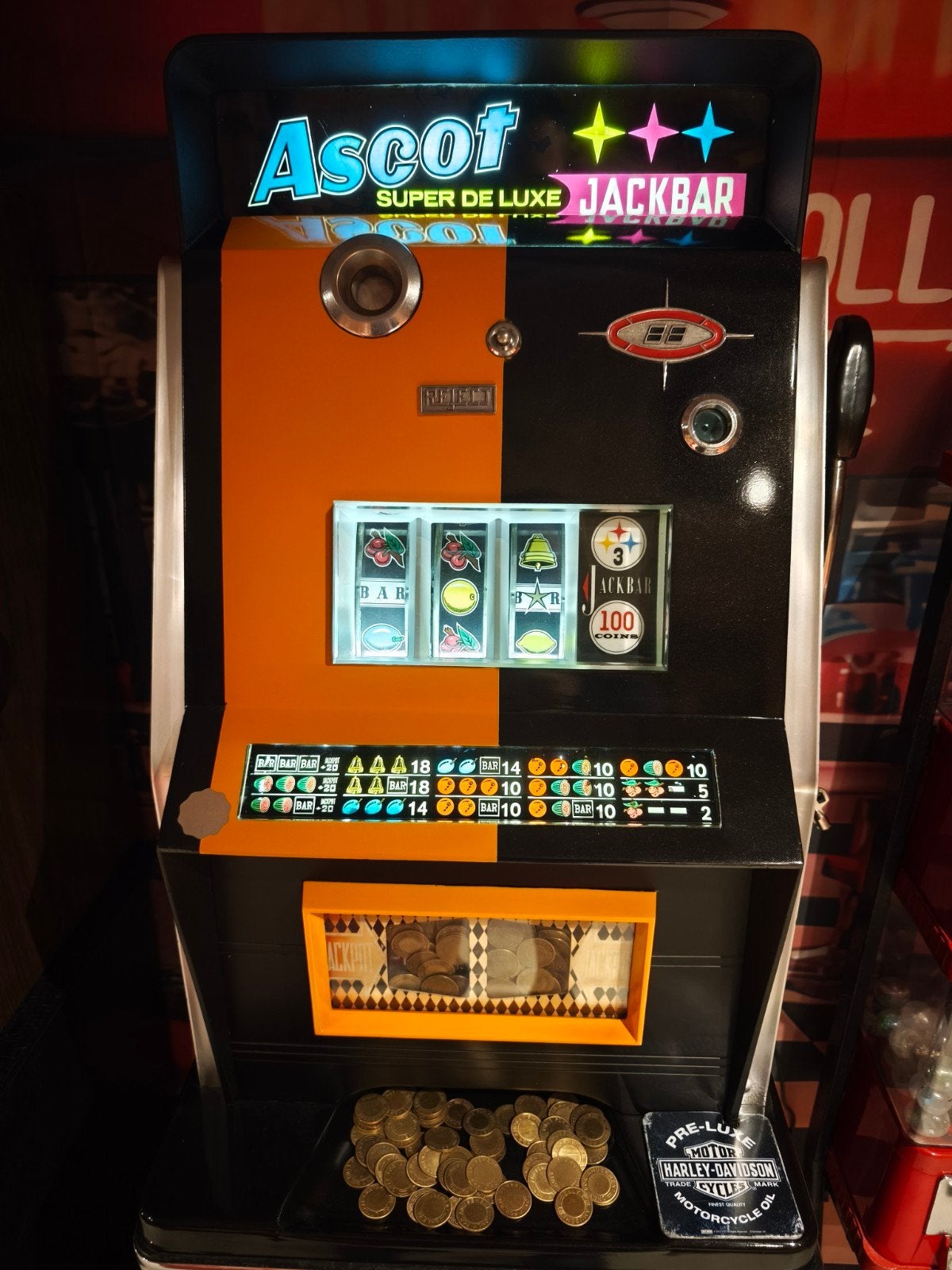 Jackpot Ascot super de luxe, Verzamelen, Ophalen, Zo goed als nieuw, Met sleutels