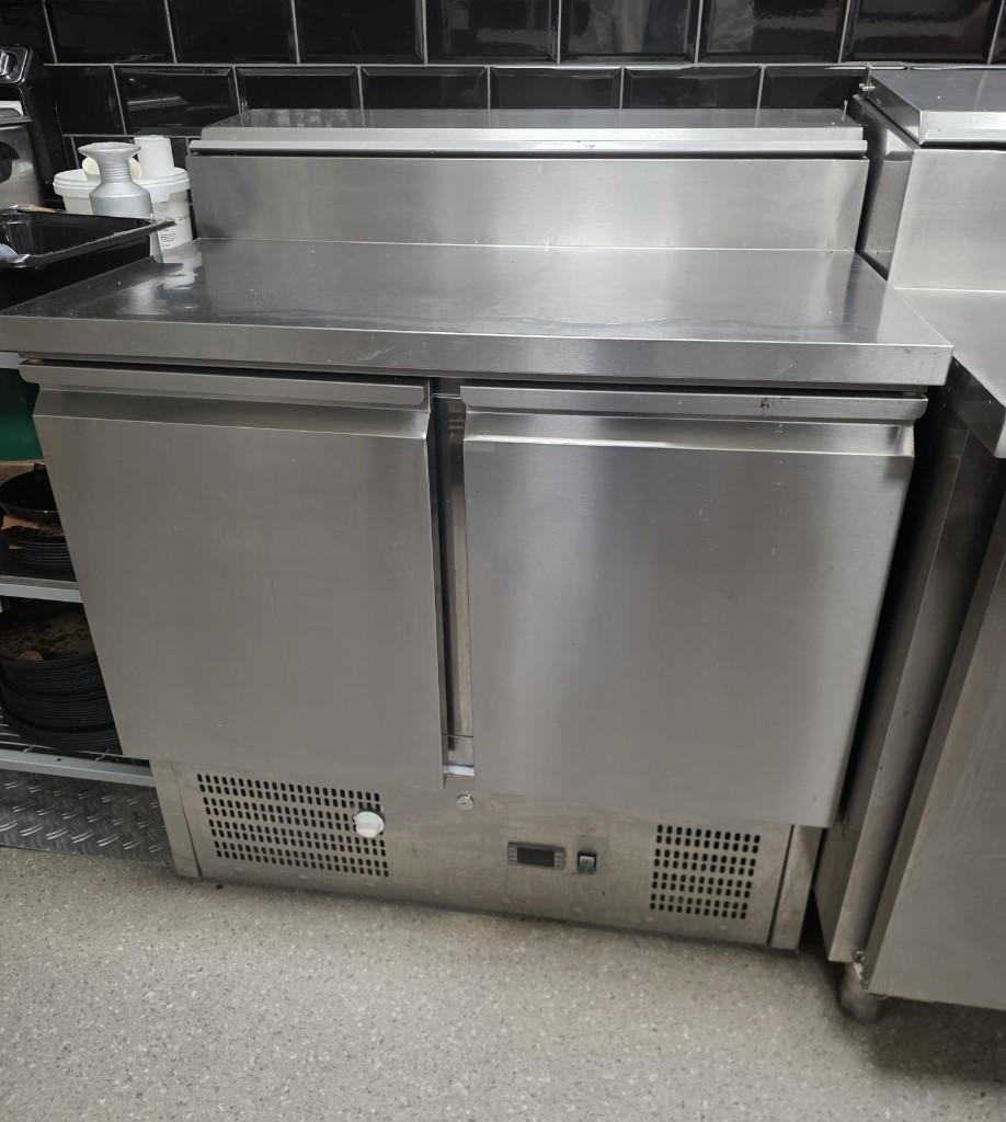 Professionele Horeca Koelwerkbank RVS – Defect, Zakelijke goederen, Horeca | Keukenapparatuur, Koelen en Vriezen, Gebruikt, Ophalen
