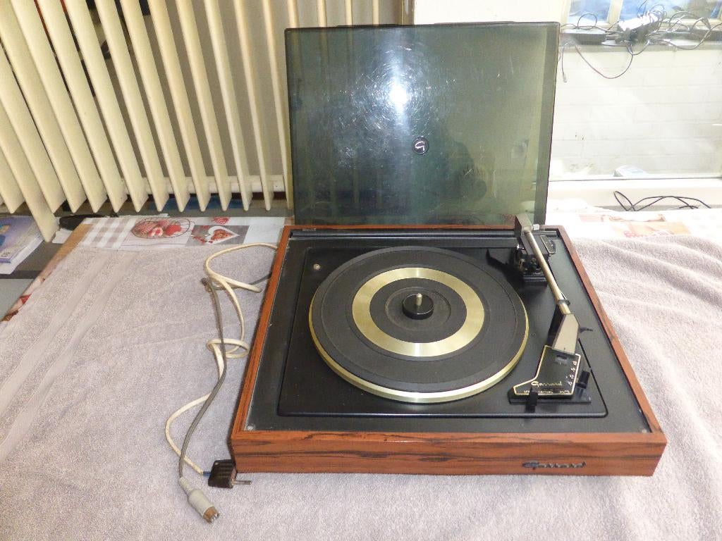 platenspeler garrard SP25 MKlll in goede manuele werkende st, Enlèvement, Utilisé, Tourne-disque