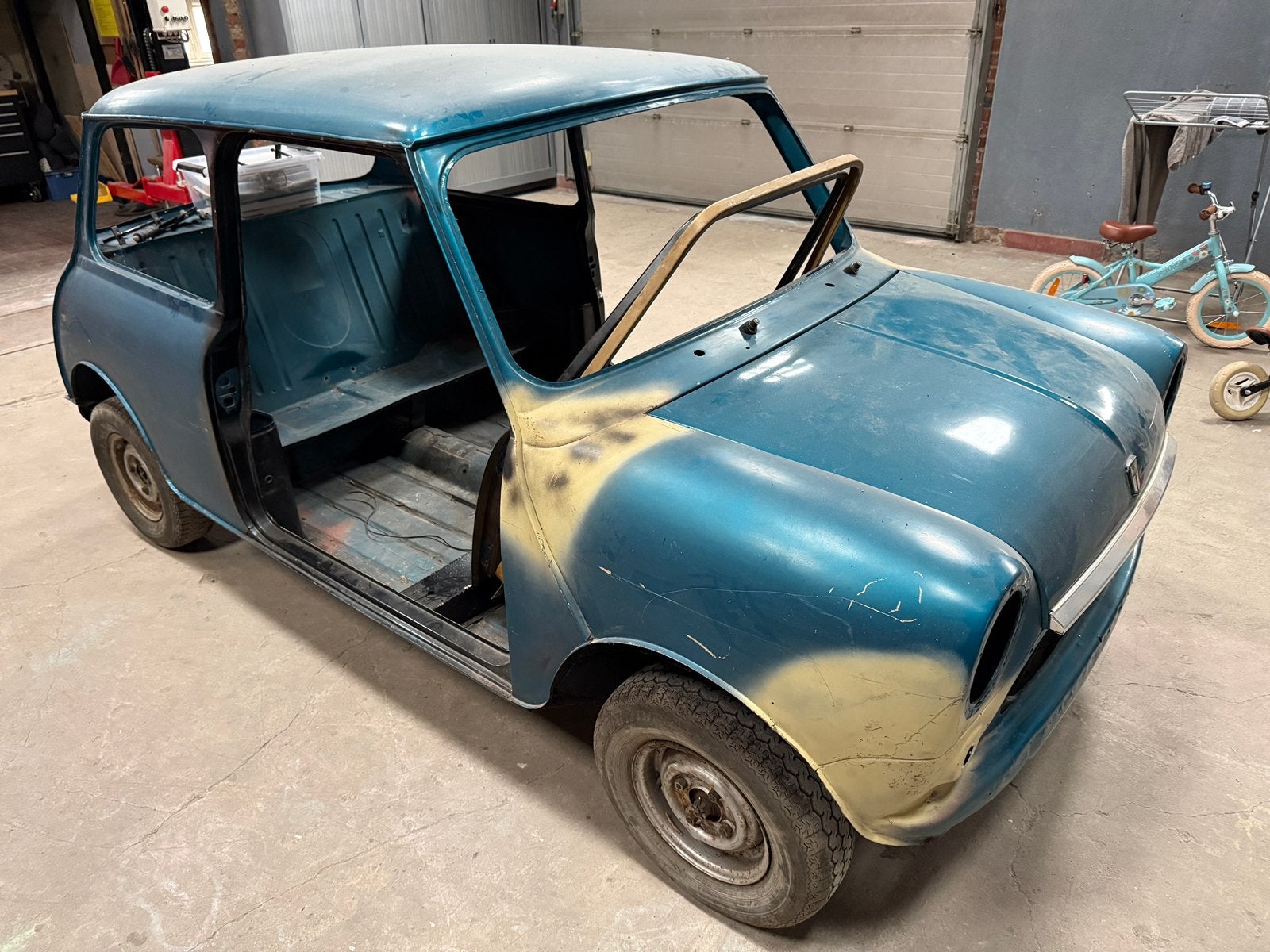 Classic mini cooper 4 stuks projecten, Auto's, Beige, Handgeschakeld, Particulier, Cooper