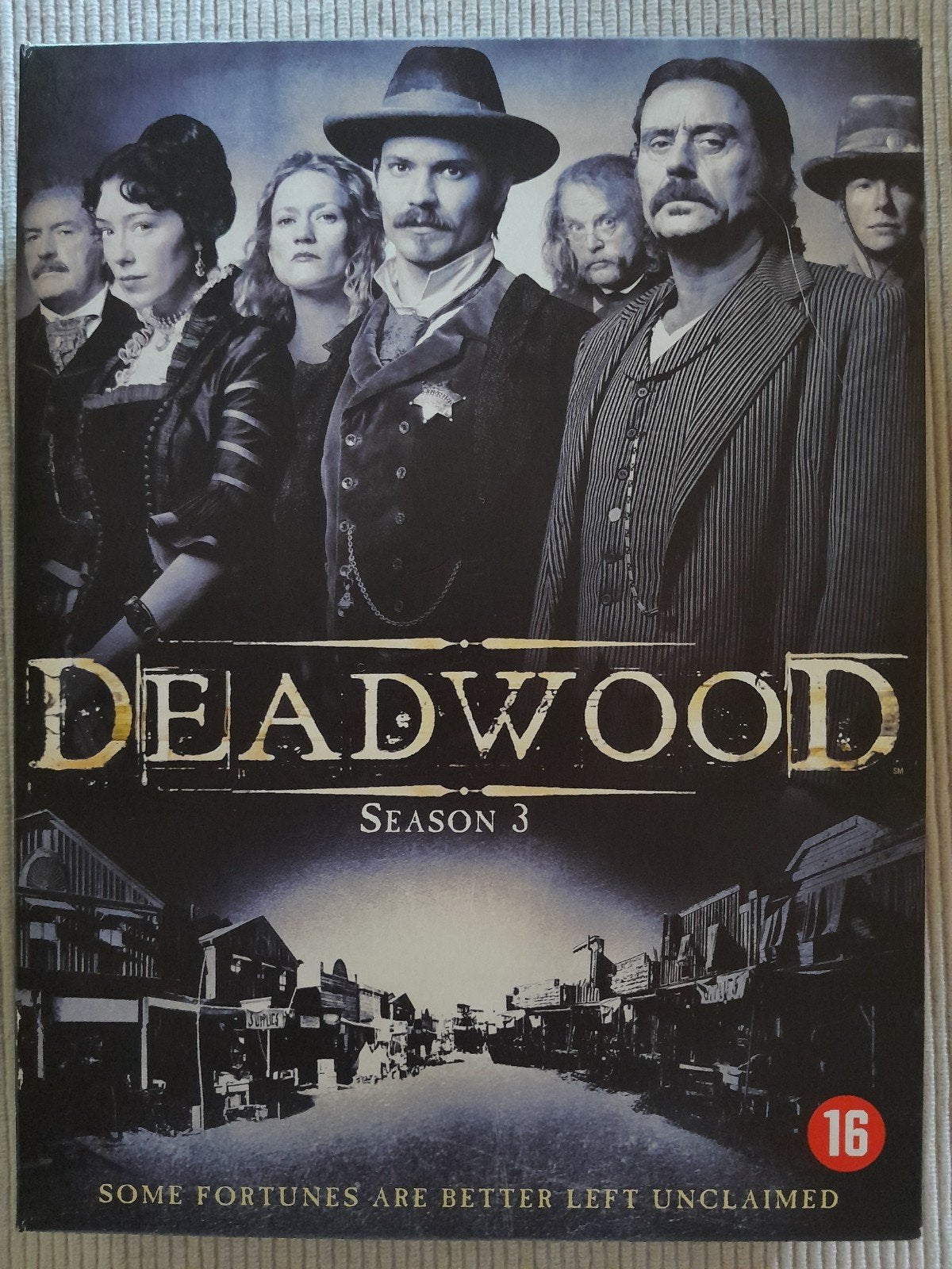 Deadwood seizoen 3, Cd's en Dvd's, Dvd's | Tv en Series, Vanaf 16 jaar, Boxset, Ophalen of Verzenden, Zo goed als nieuw