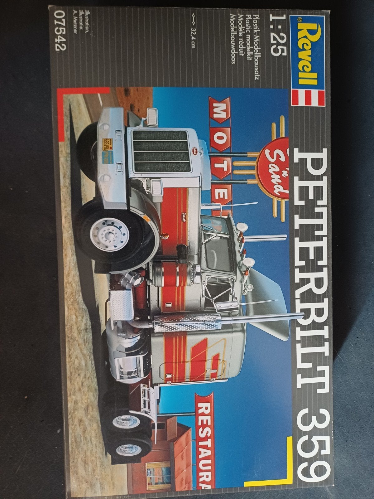 Revel Peterbilt 359, Hobby en Vrije tijd, Modelbouw | Auto's en Voertuigen, 1:50 of kleiner, Revell, Nieuw, Ophalen of Verzenden