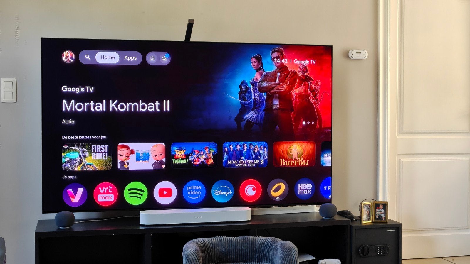 Samsung OLED 77 INCH S95C + backlight, Ophalen, OLED, Philips
