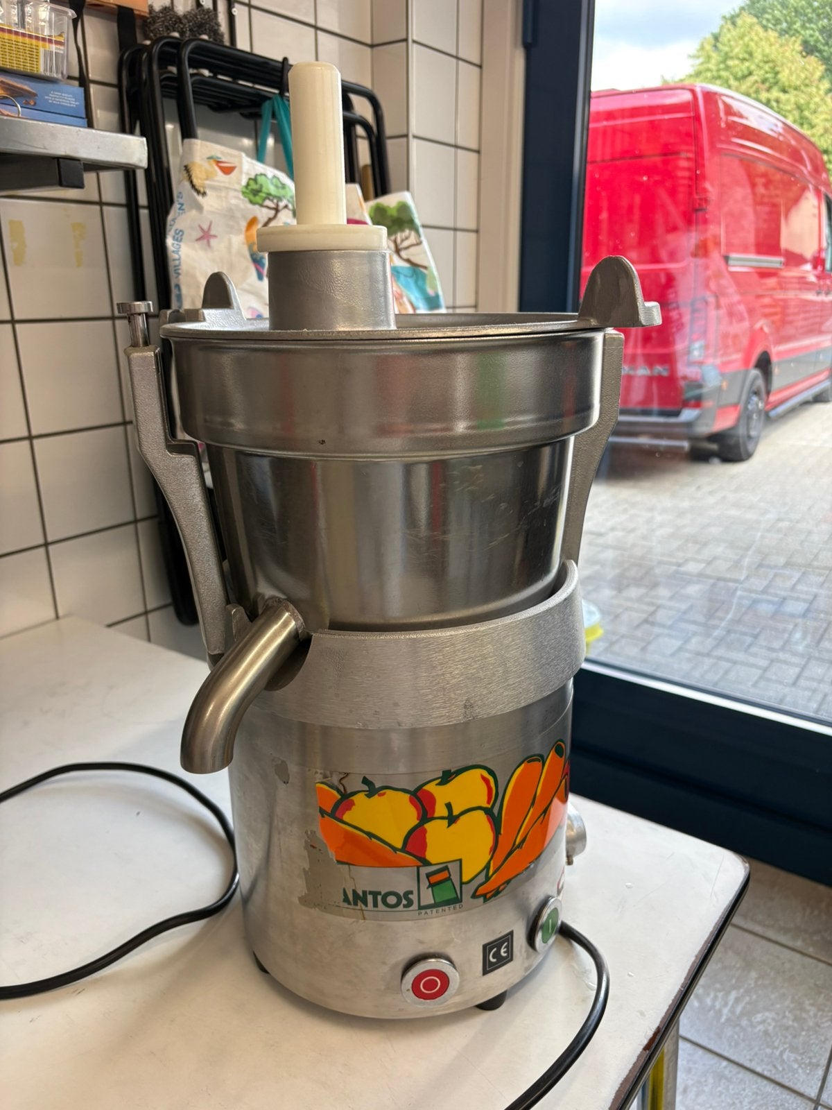 Professionele Santos 28 Sapcentrifuge (Horeca RVS), Enlèvement, Utilisé, Autres types