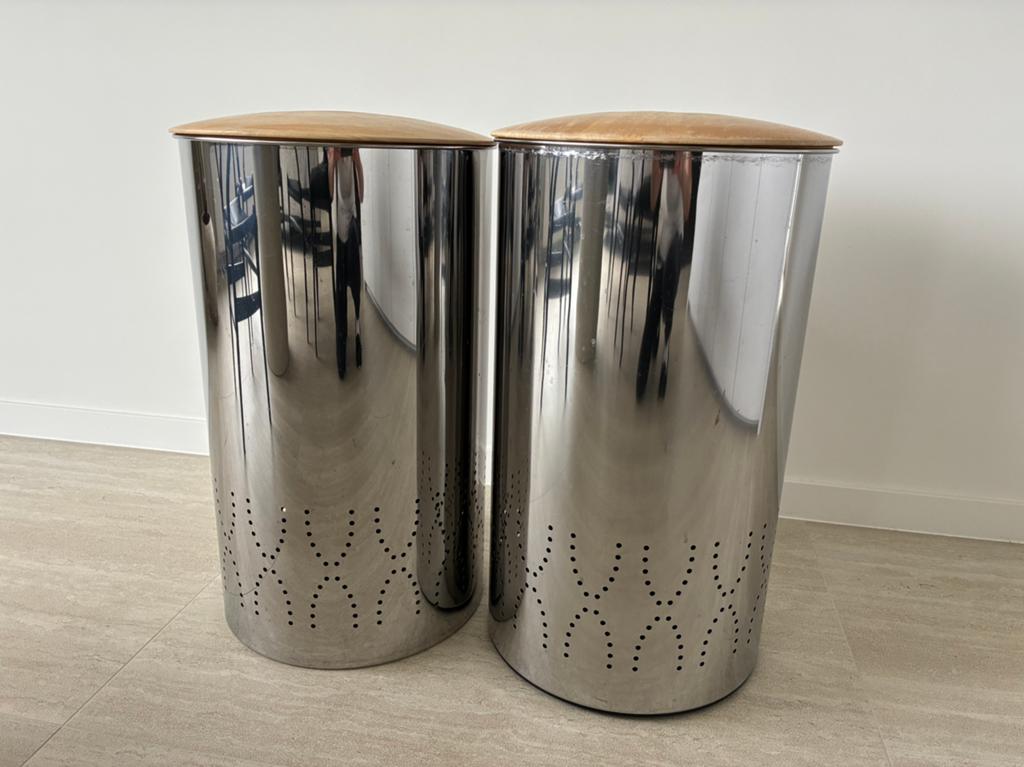 Évier en acier inoxydable avec couvercle, Maison & Meubles, Enlèvement, Comme neuf, Inox, 50 à 75 cm