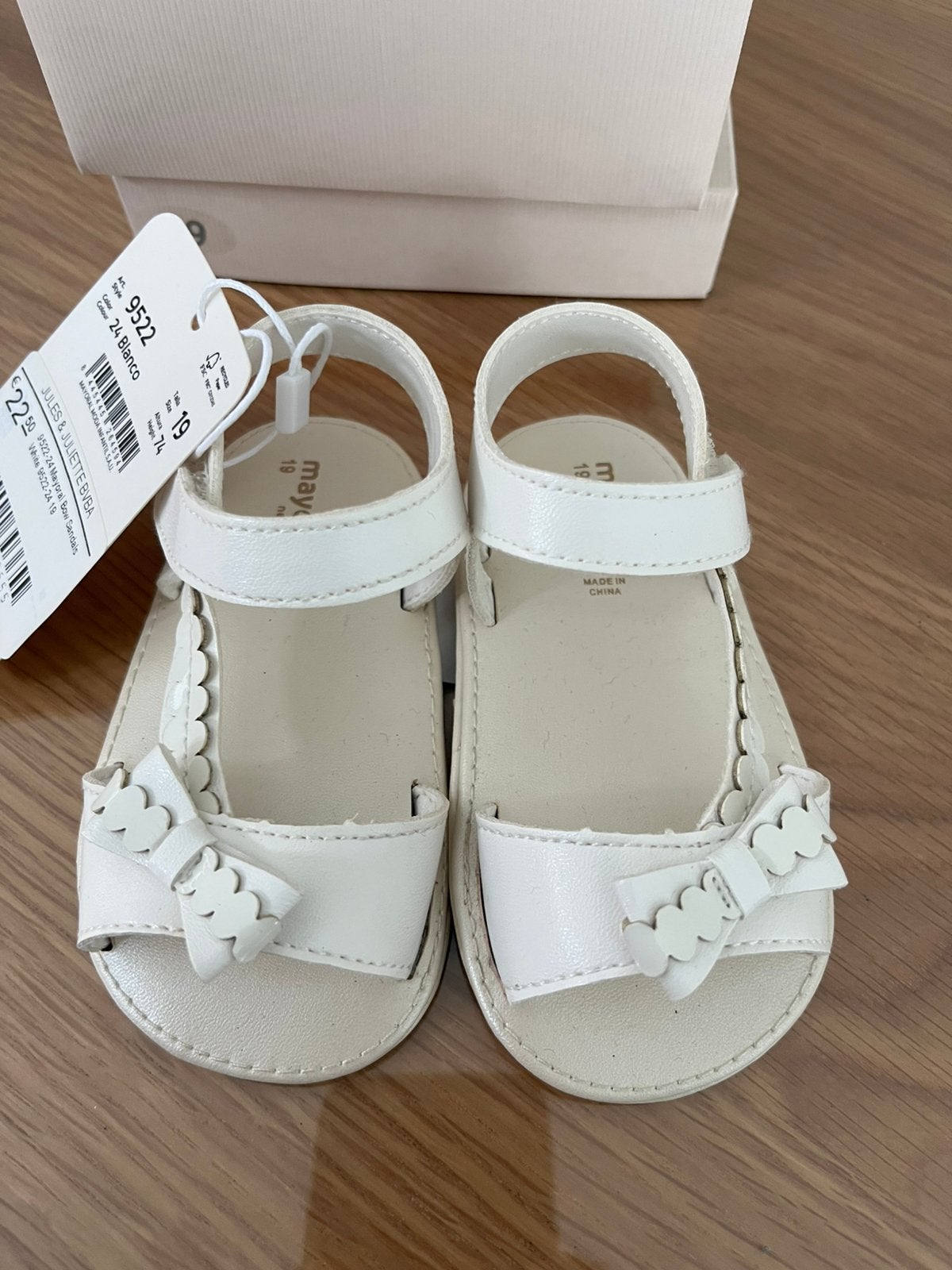 Babyschoentjes meisje Mayoral, Kinderen en Baby's, Babykleding | Schoentjes en Sokjes, Ophalen, Schoentjes, Meisje, Nieuw