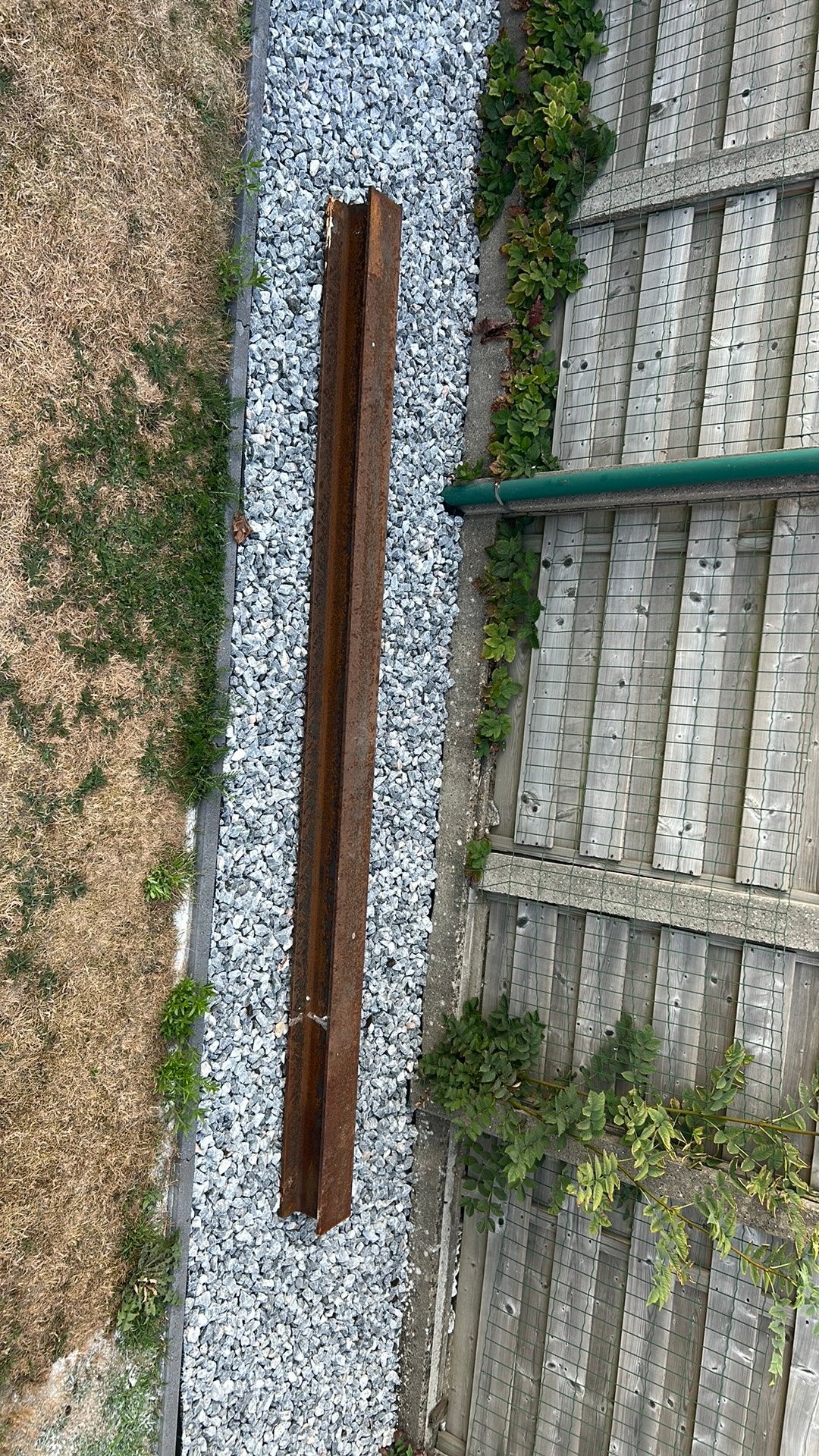 Stalen poutrel / H-profiel draagbalk 2,70 m – 14 cm hoog, Doe-het-zelf en Bouw, Ophalen, Gebruikt, IJzer