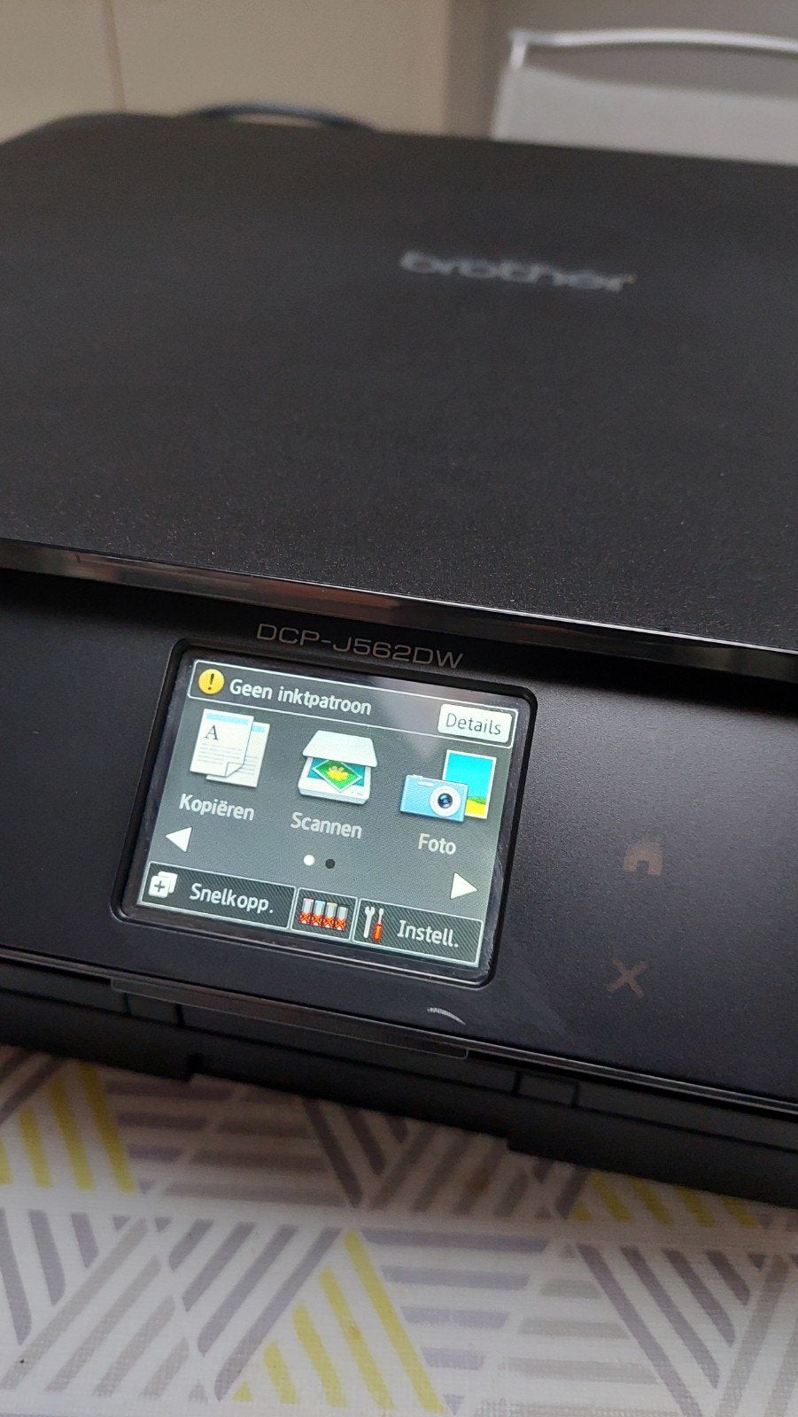 Brother DCP-J562DW - printen / kopiëren / scannen, Computers en Software, Ophalen, Gebruikt, Inkjetprinter, All-in-one