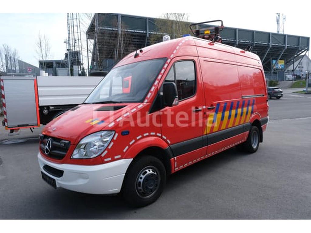 REF:1KBA869 - Mercedes-Benz Sprinter 313 CDI-D brandweerwage, Auto's, Overige brandstoffen, Mercedes-Benz, Bedrijf, Te koop