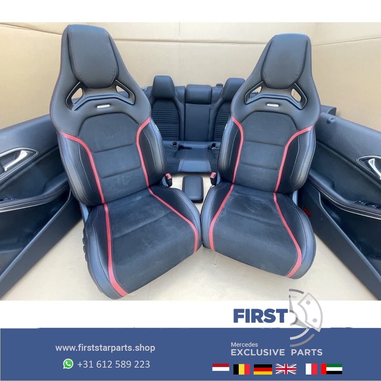 COMPLETE RECARRO AMG INTERIEUR SETS A45 CLA45 GLA45 C63 E63, -, Utilisé, -, -