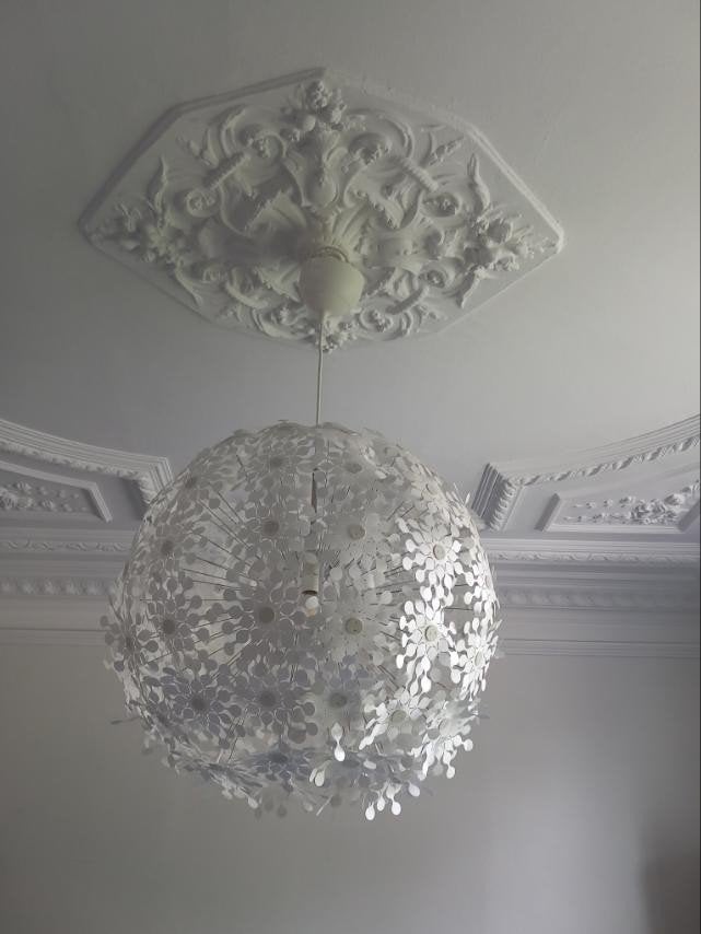 Lampe suspension IKEA, Enlèvement