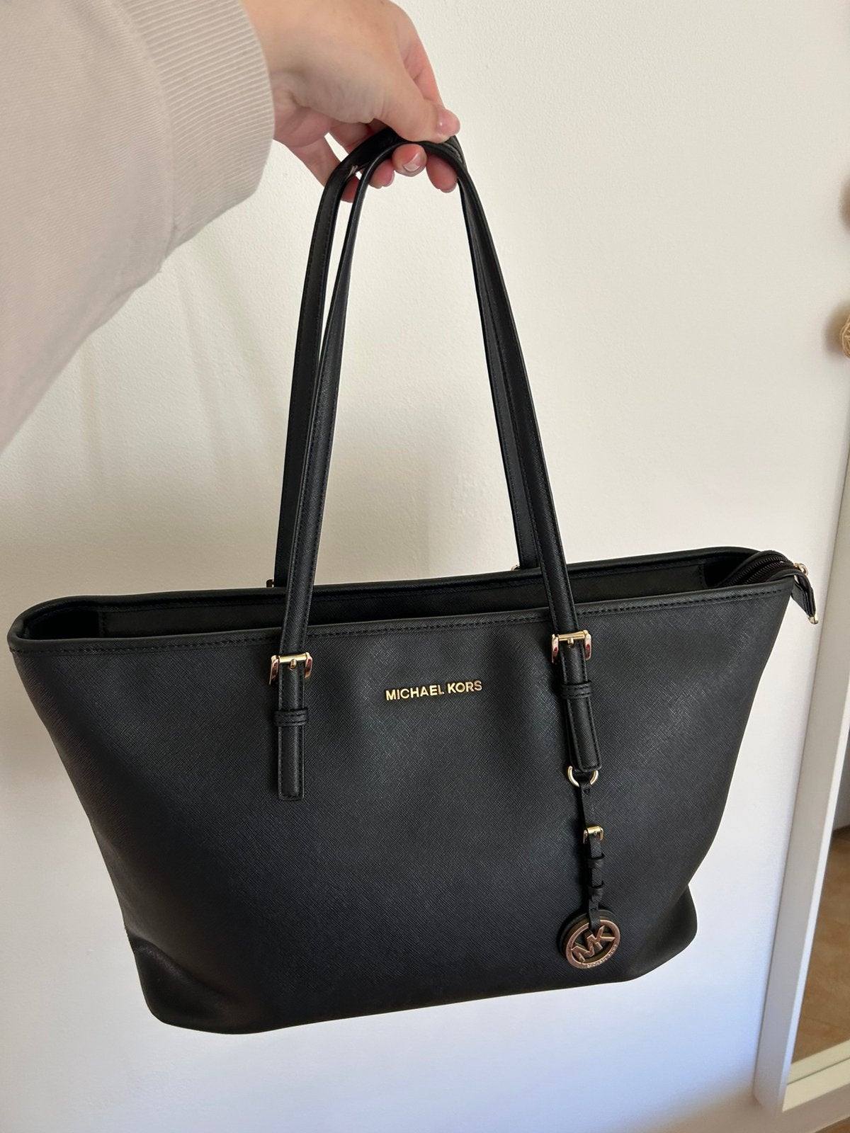 Sac Mickael Kors, Enlèvement, Comme neuf, Noir, Sac à main