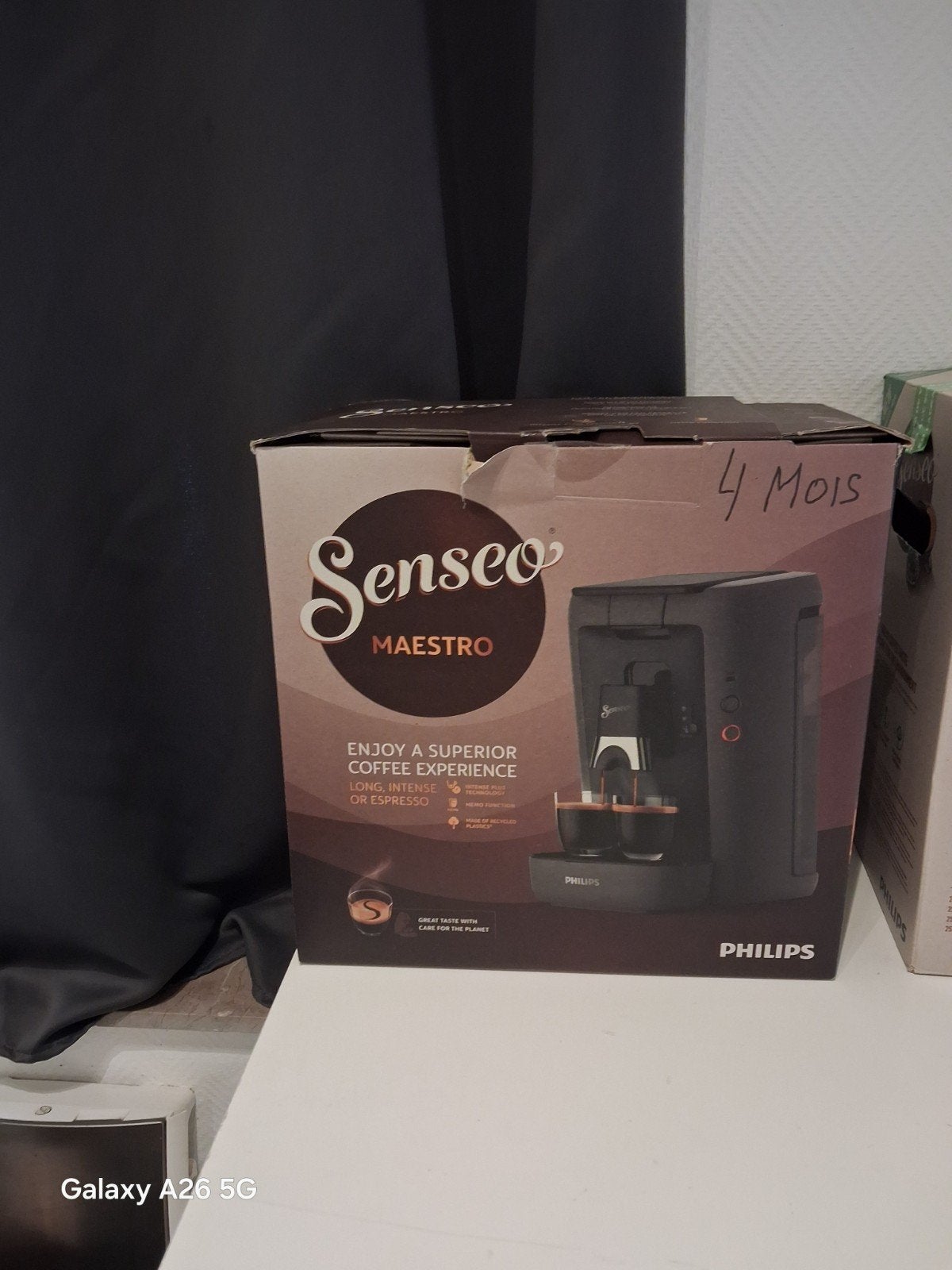 senseo, Electroménager, Machine à espresso, Réservoir d'eau amovible, Dosettes et capsules de café, Utilisé