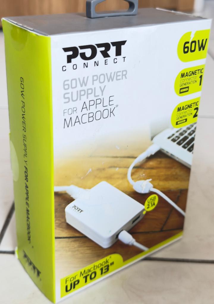 Nieuwe universele Macbook lader, nooit gebruikt., Computers en Software, Laptop-opladers, Ophalen, Nieuw