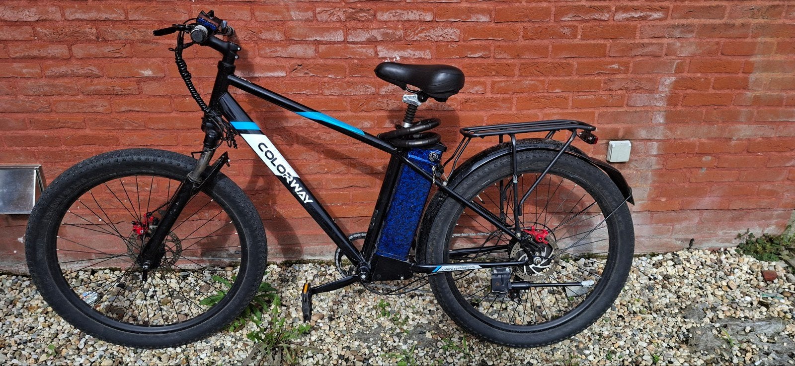 bk3m 26*3.0inch 36volt 15 ah Lithium battery framemaat 58, Fietsen en Brommers, Gebruikt, 59 cm of meer, 50 km per accu of meer