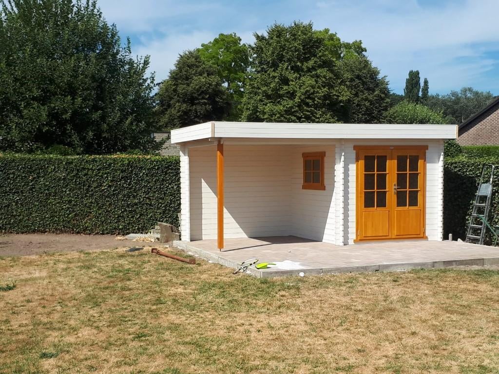 Cabane en rondins 2526Z, Envoi, Neuf